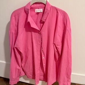 Velvet Fuchsia Long-Sleeve Shirt